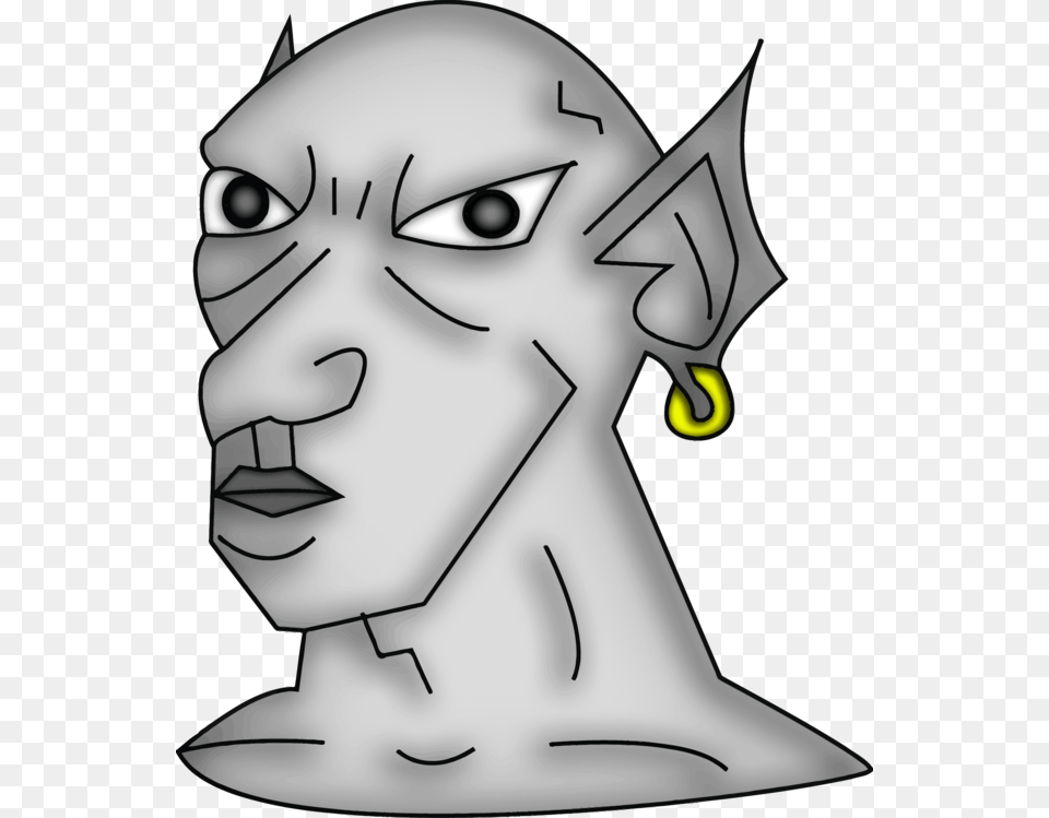 Artmonochrome Photographyheadgear Goblin Mixed With An Elf, Adult, Female, Person, Woman Free Png