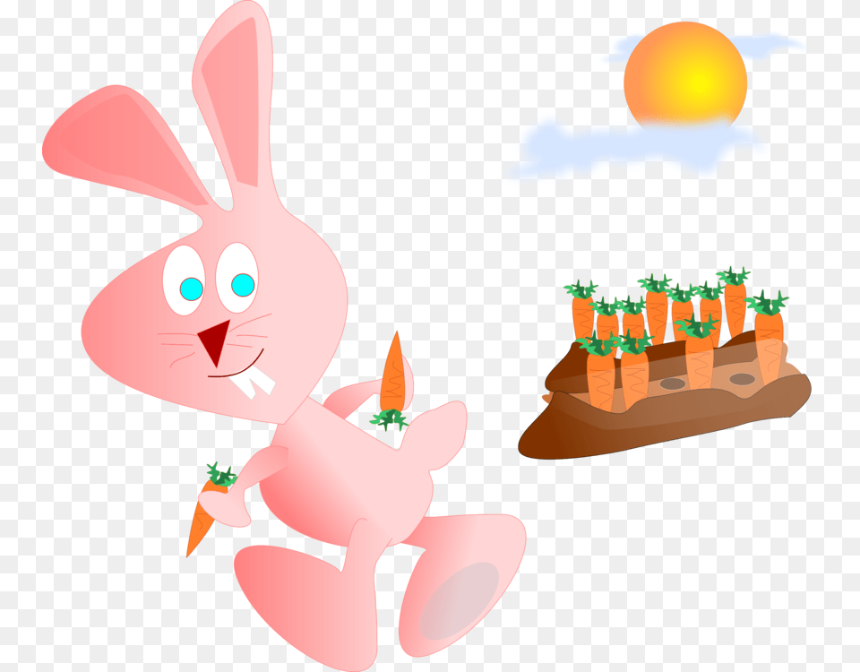 Artrabits And Hareseaster Bunny, Birthday Cake, Cake, Cream, Dessert Png Image