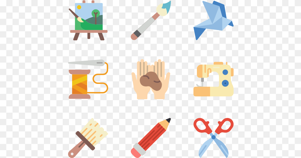 Arts And Crafts Icon Png Image