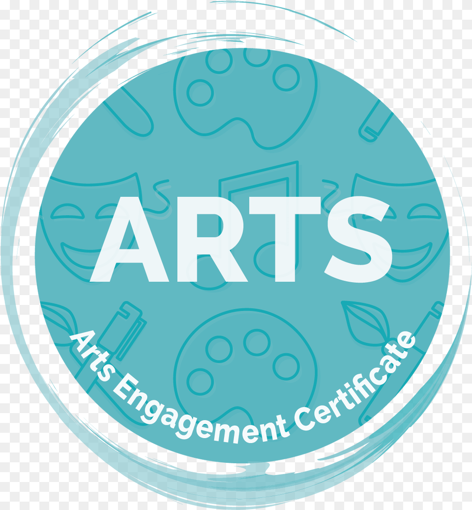 Arts Engagement Certificate Icon Circle, Disk Free Png