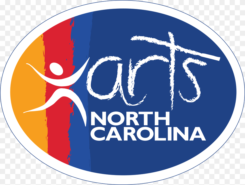 Arts Nc Logo Circle, Sticker, Disk Free Png