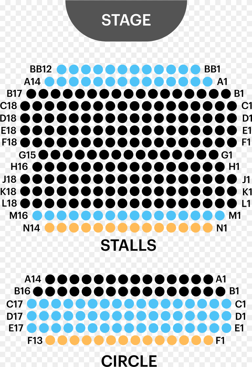 Arts Theatre Seating Plan, Text Free Transparent Png