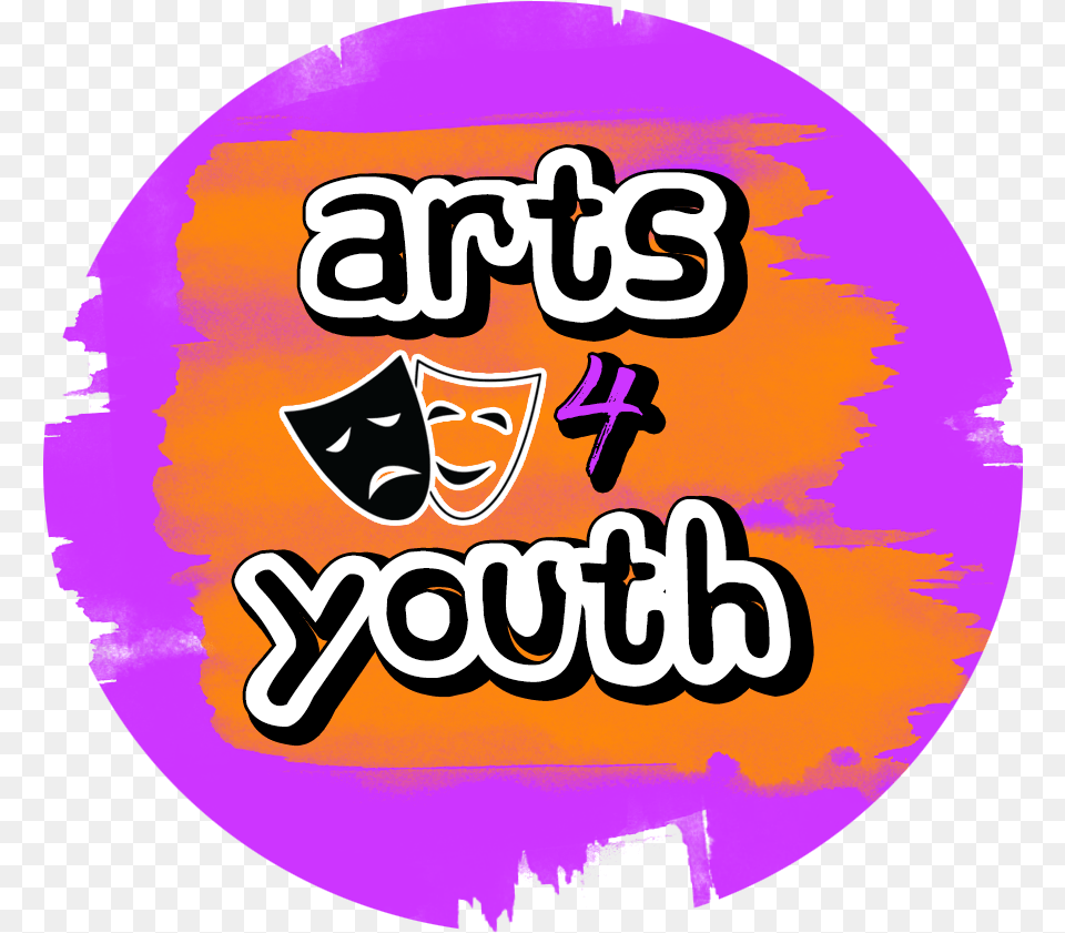 Arts4youth Project Launches In Dot, Sticker, Logo, Purple Free Png Download