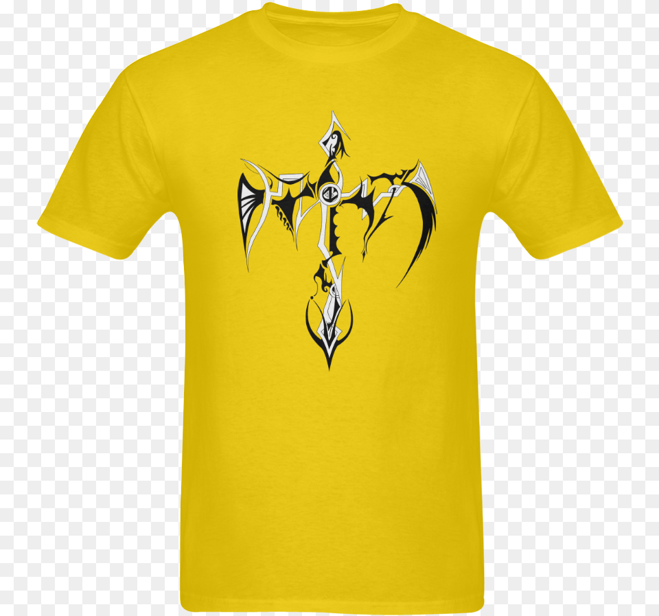 Artsadd Custom Tribal Cross Tattoo Designs Sunny Men Abs Cbn Family Is Love Shirt, Clothing, T-shirt, Weapon Free Transparent Png