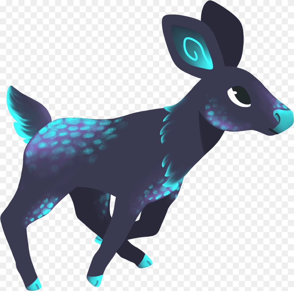 Artstation Seek Concept Art Audrey Vandermeulen Animation Deer Run Cycle, Animal, Mammal, Rabbit, Baby Free Png Download