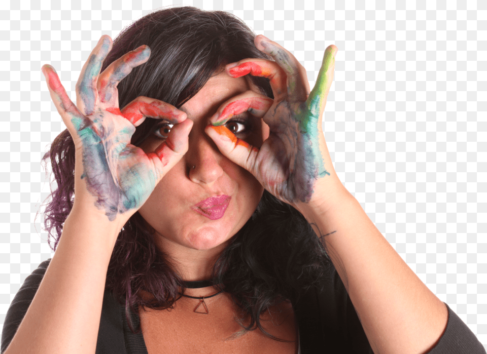 Artsy Tessy Girl, Hand, Body Part, Person, Finger Free Png Download