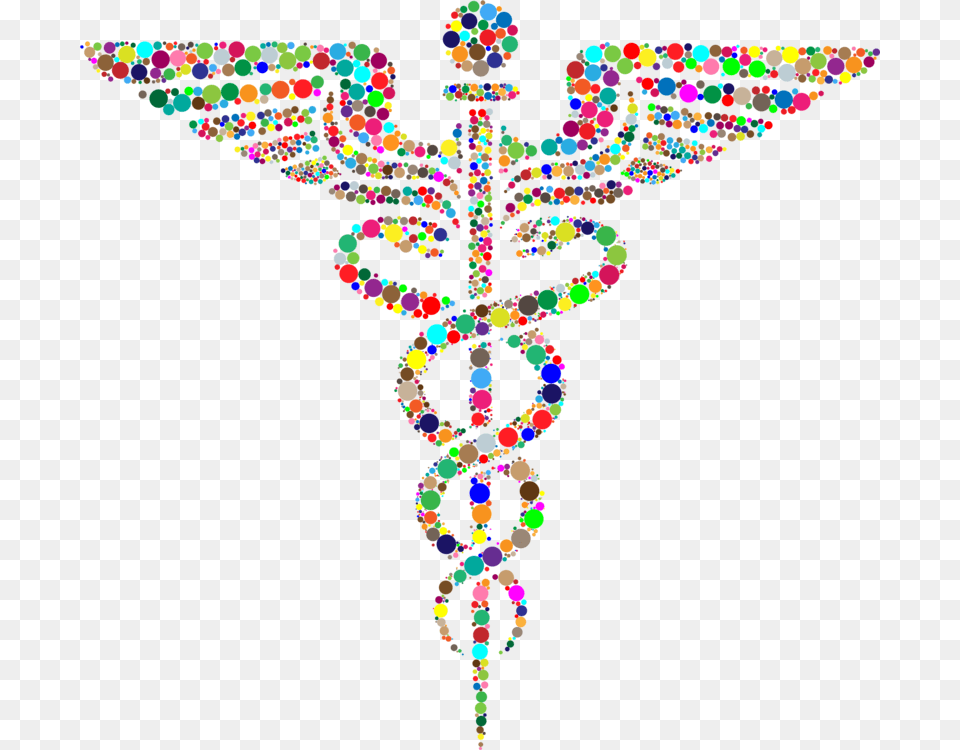 Artsymmetrybody Jewelry Caduceus Rainbow, Art, Accessories Free Png Download