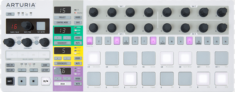 Arturia Beatstep Pro Beatstep Pro, Electrical Device, Switch, Electronics Free Png