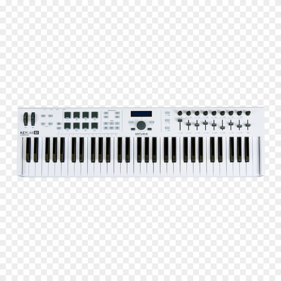 Arturia Keylab Essential 61 Midi Keyboard Arturia Keylab 61 Sustain, Musical Instrument, Piano, Leisure Activities, Music Free Png