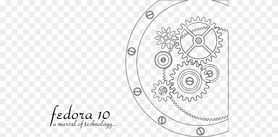 Artwork F10themes Gears Clockwork Clockwork Gears, Gray Png