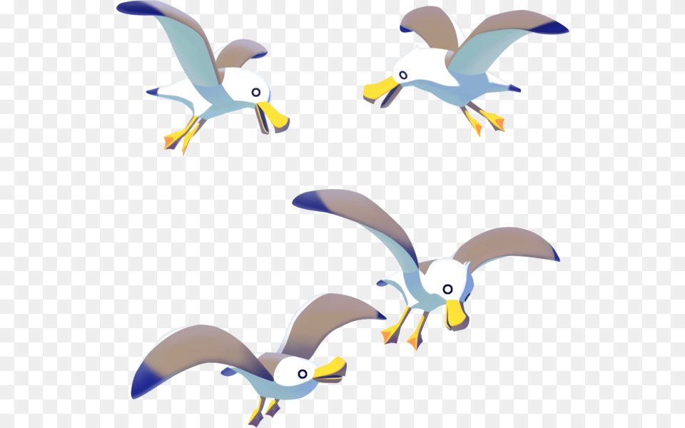 Artwork From The Wind Waker Hd Zelda Wind Waker Seagull, Animal, Bird, Flying, Waterfowl Free Png