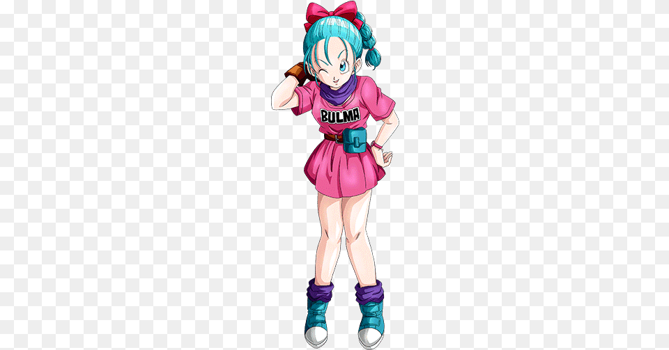 Artwork Oficial De Bulma A Principios De Db Dokkan Waifu Android, Book, Publication, Clothing, Comics Free Transparent Png