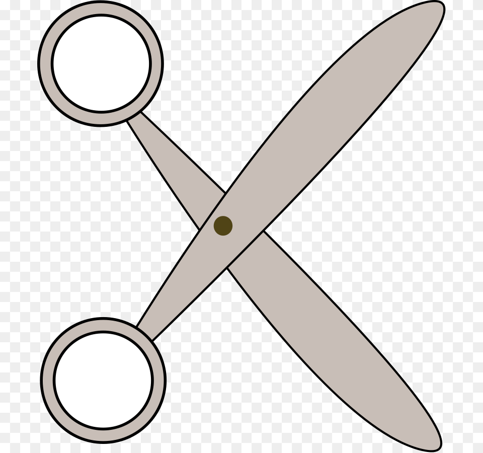 Artwork Paintbrush Scissors And Glue Clipart Vector Scissors Clipart Gif, Blade, Dagger, Knife, Weapon Free Png