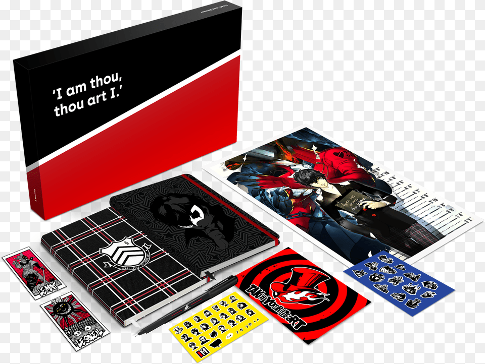 Artwork Persona 5 Notebook Persona 5 Cook And Becker, Business Card, Paper, Text, Adult Free Png Download