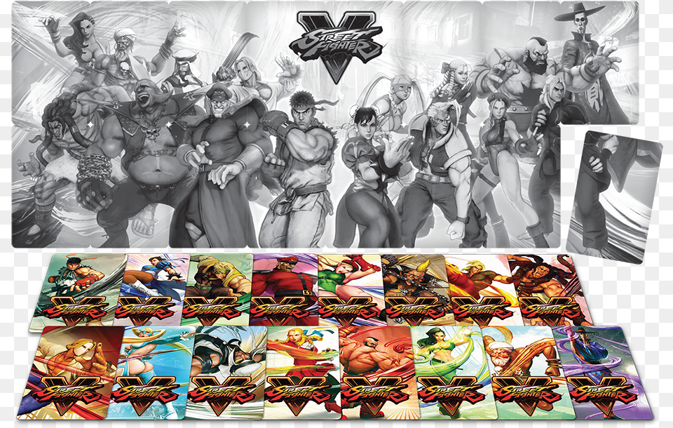 Artwork Street Fighter, Art, Book, Collage, Comics Free Png Download