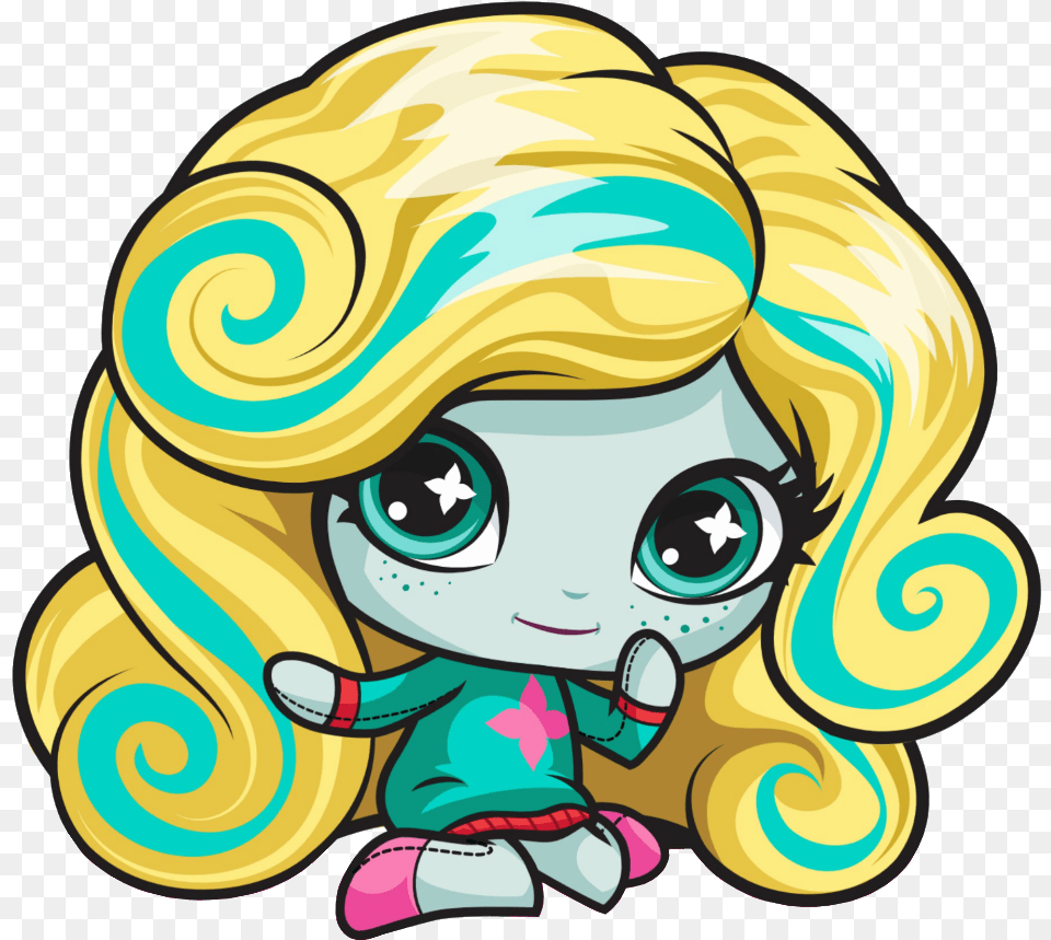 Artworkspng Artworkspng En Hd De Cleo De Nile Lagoona Mini Mania Monster High, Face, Head, Person, Photography Free Png