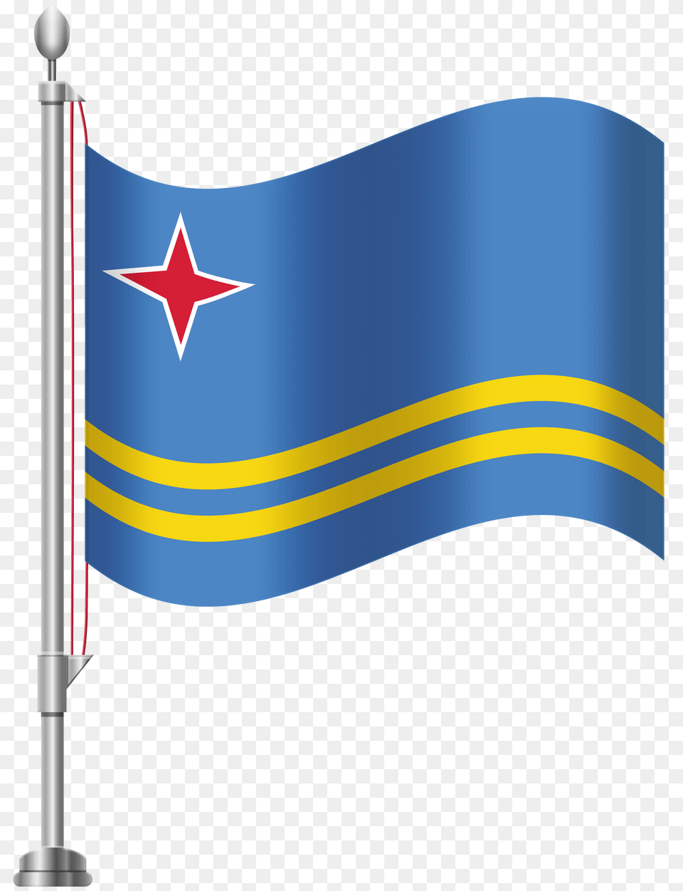 Aruba Flag Clip Art Free Transparent Png