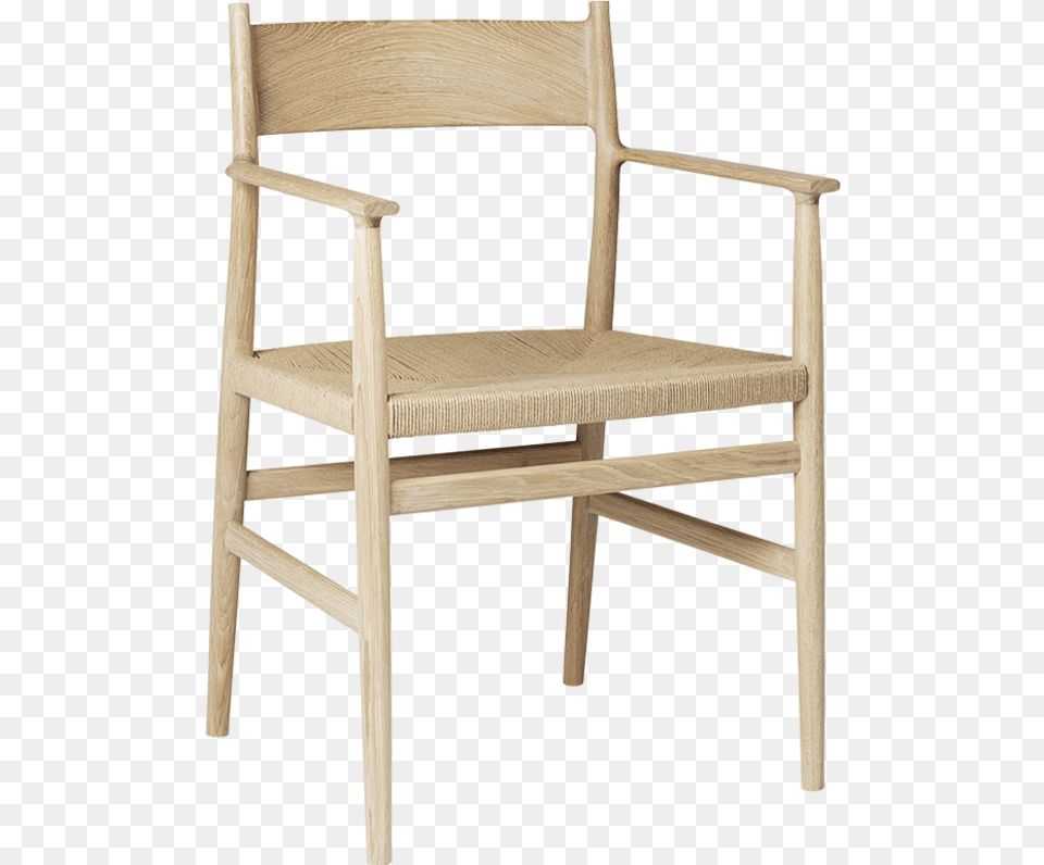 Arv Armchair Whiteoiledoak Solidback Arv Chair, Furniture Free Png