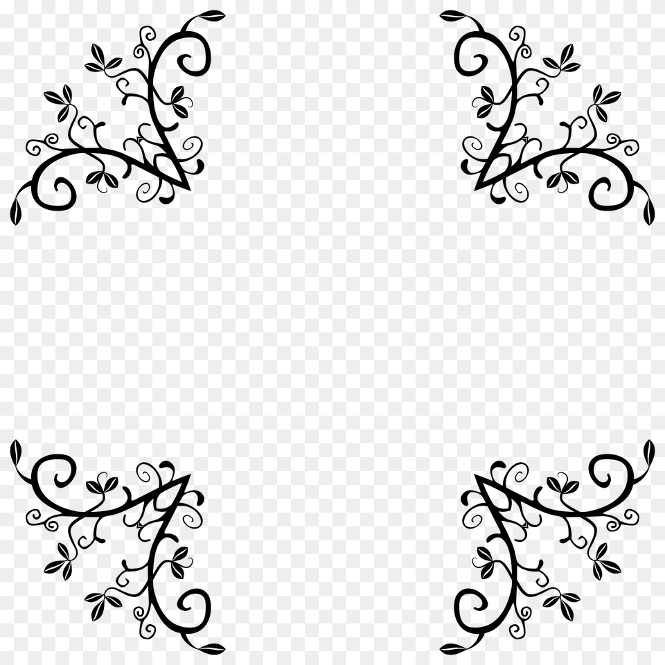 Arvin Flourish Frame 8 Clipart, Art, Floral Design, Graphics, Pattern Free Png Download