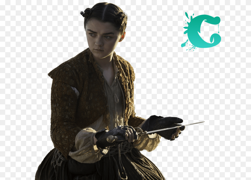 Arya Stark Got Game Of Thrones World Arya Stark Season, Adult, Female, Person, Woman Free Png
