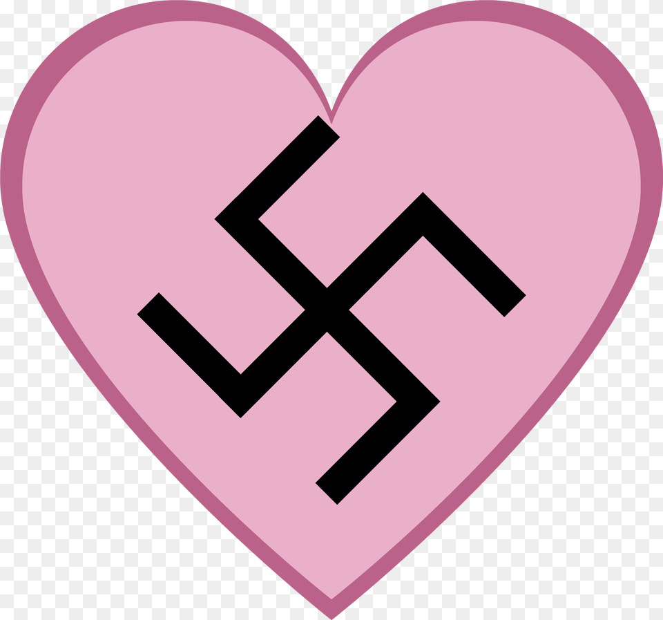 Aryanne Cutie Mark Swastika In A Heart Png