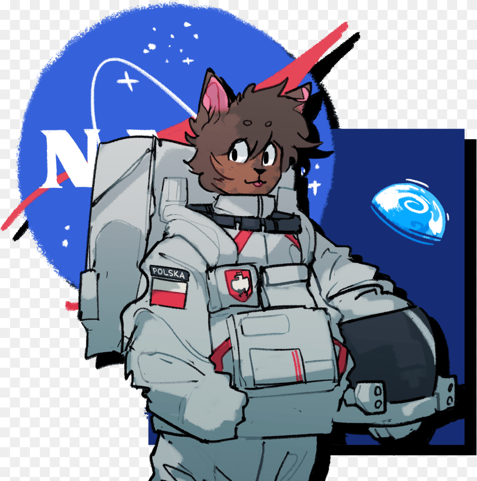 As A Homage To A Space Cat Icon I Had For A Long Time Nasa, Book, Comics, Publication, Baby Free Png Download