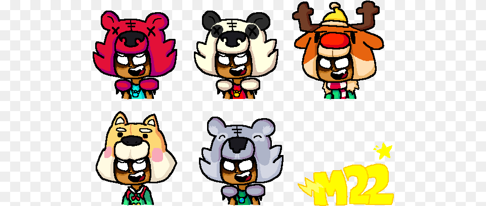 As I Promised Here Are The Nita Icons Thank You So Much Brawl Stars Shiba Nita Icon, Baby, Person, Face, Head Free Transparent Png