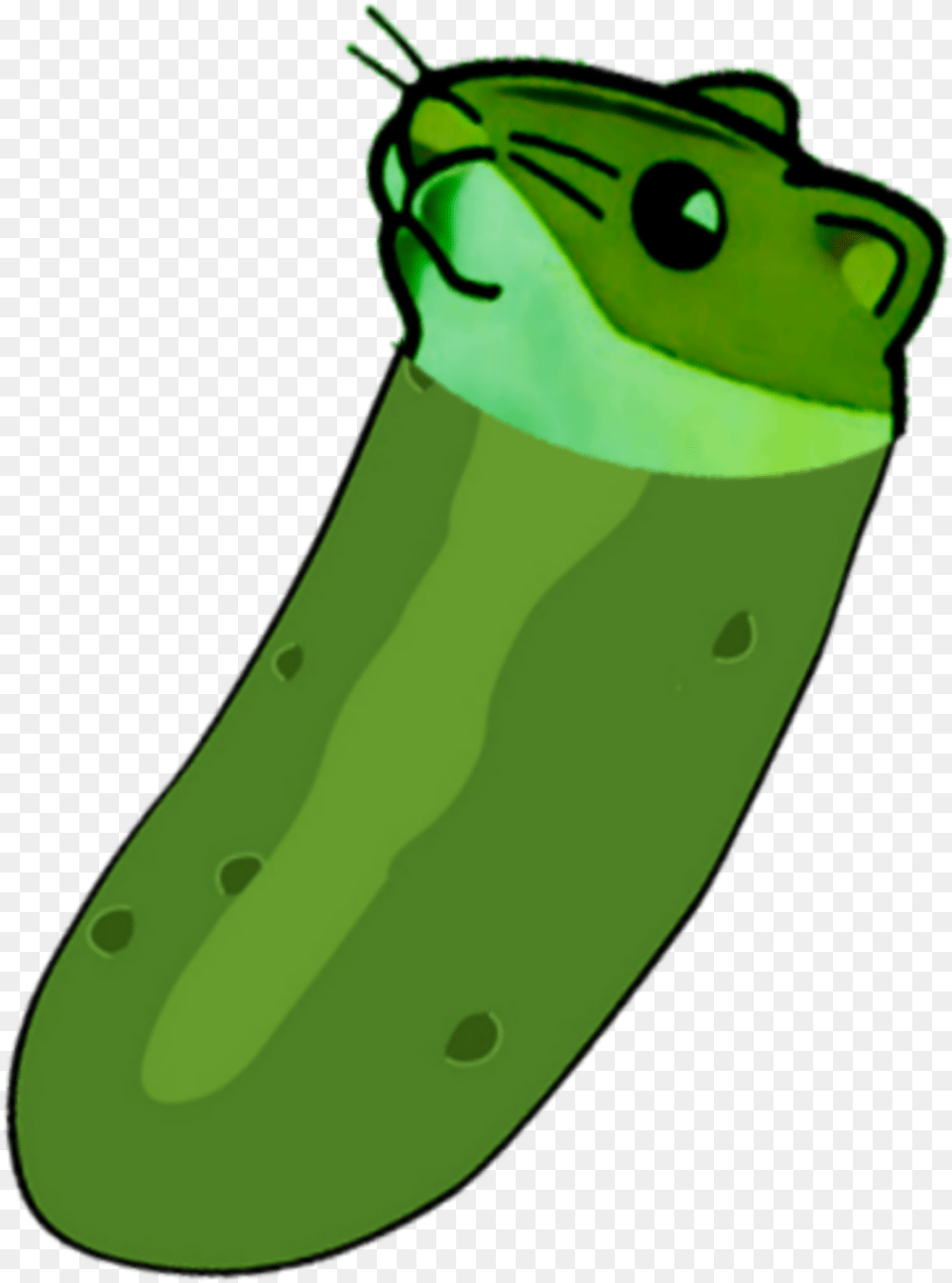 As In The Hamsterpickle Rick Rick And Kirby, Food, Cucumber, Plant, Produce Free Png Download