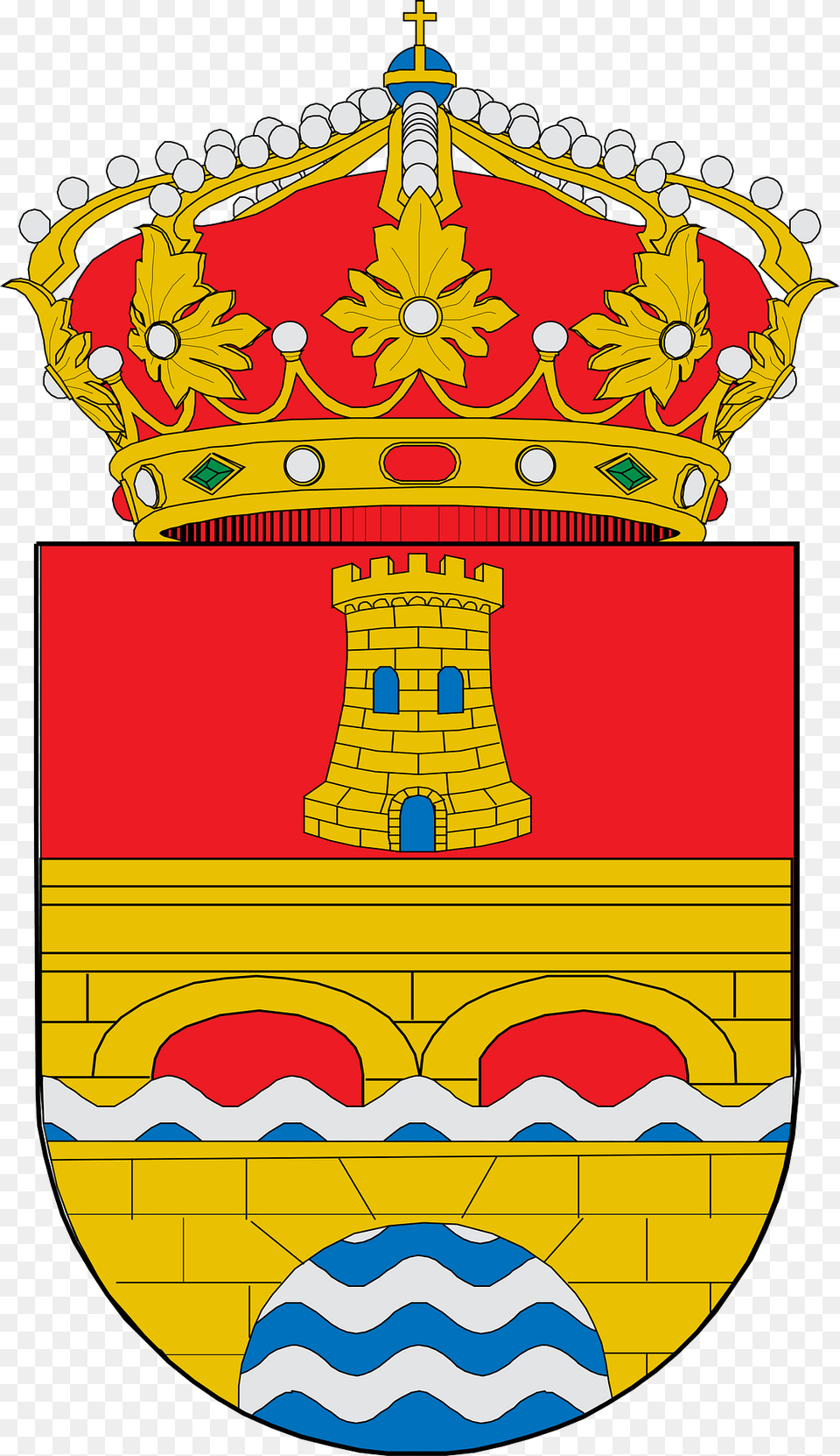 As Pontes De Garca Rodrguez Clipart, Emblem, Symbol Free Png