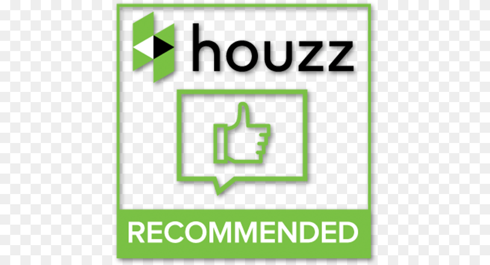 As Recommended By Houzz Houzz Recommended, Recycling Symbol, Symbol Free Png Download