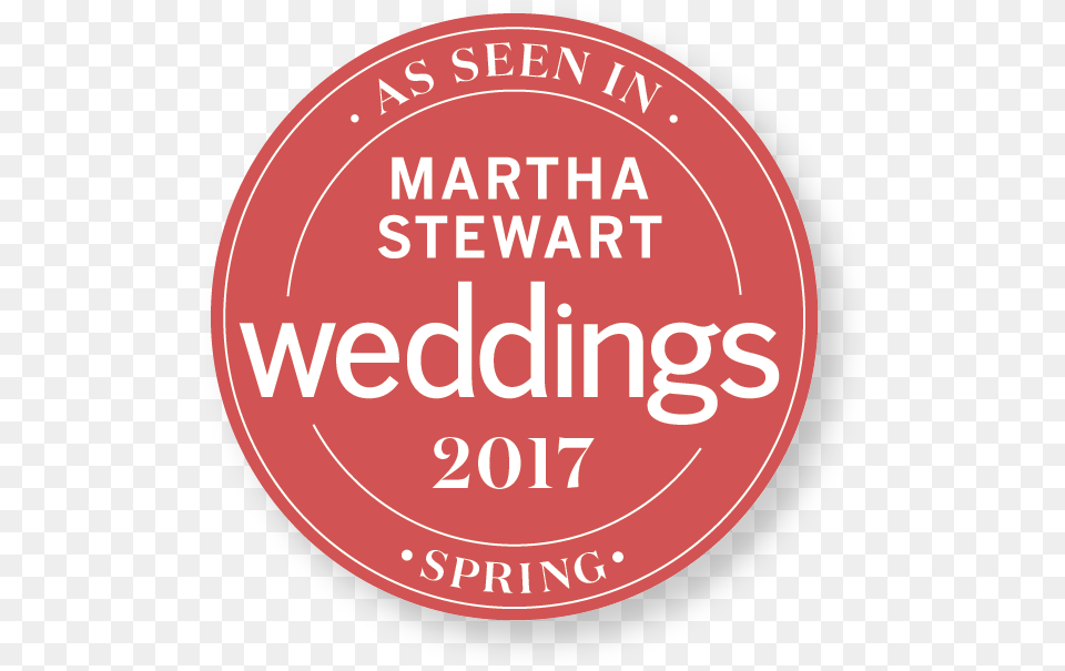 As Seen In Martha Stewart Weddings 2017 Spring Circle, Disk, Logo Free Transparent Png
