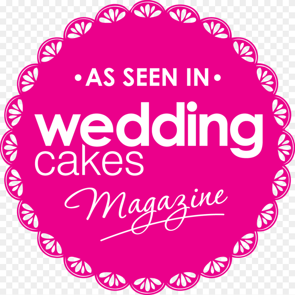 As Seen In Wedding Cakes Magazine Stamp Bakery Circle Badge Free Transparent Png