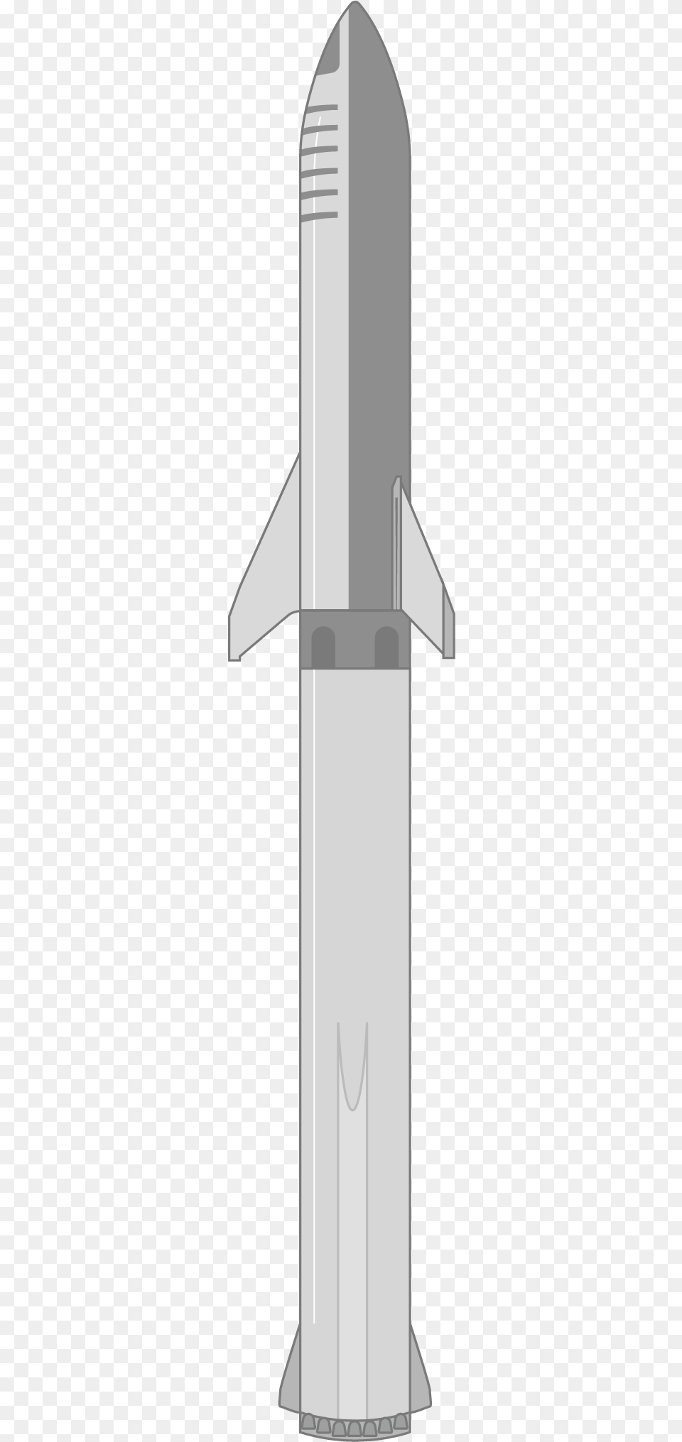 As Tall As Spacex Starship, Ammunition, Missile, Weapon, Blade Png Image