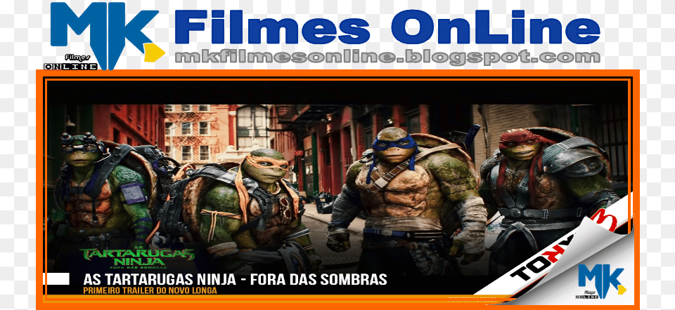 As Tartarugas Ninjas Fora Das Sombras Dublado Mk Filmes Pc Game, Advertisement, Poster, Adult, Male Free Transparent Png