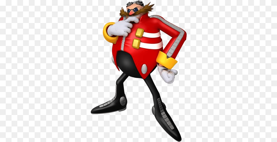 As The Arch Nemesis Of A Spikey Blue Mouse You39re Dr Eggman Clothing, Costume, Person, Appliance Free Transparent Png