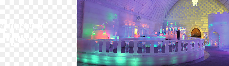 As The Largest Permanent Ice Bar In The World Icebar Aurora Ice Museum Alaska Usa, Club, Lighting, Pub, Disco Free Png