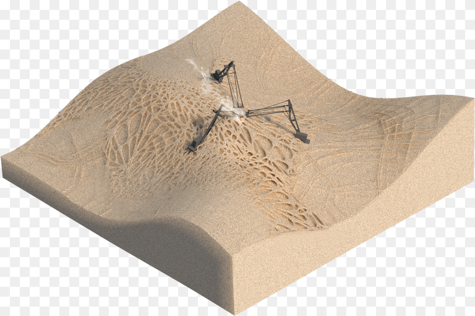 As The Wind Blows More And More Sand Accumulates On Scale Model Architecture Dunes, Outdoors, Nature Free Png