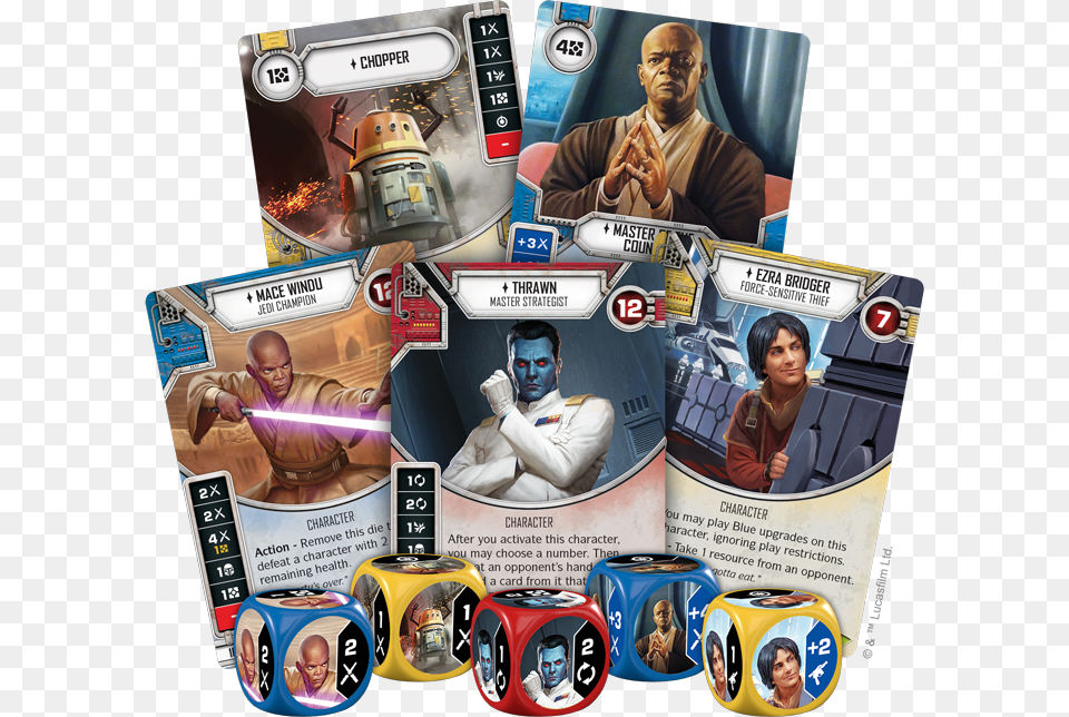 As Well As Bringing The Events Of The Clone Wars To Star Wars Destiny Empire At War Booster Pack, Adult, Person, Man, Male Free Png