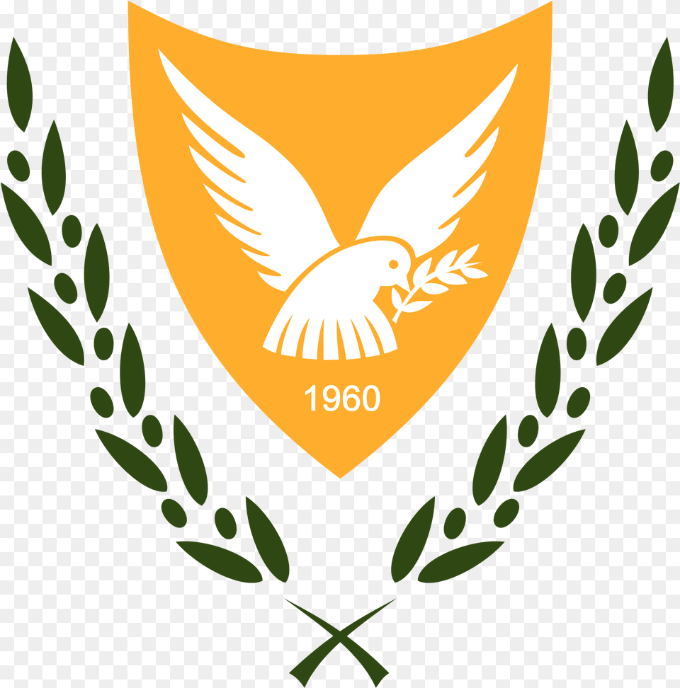 As Well As The Flag The Republic Of Cyprus Also Has Cyprus Republic, Emblem, Symbol, Logo, Animal Png