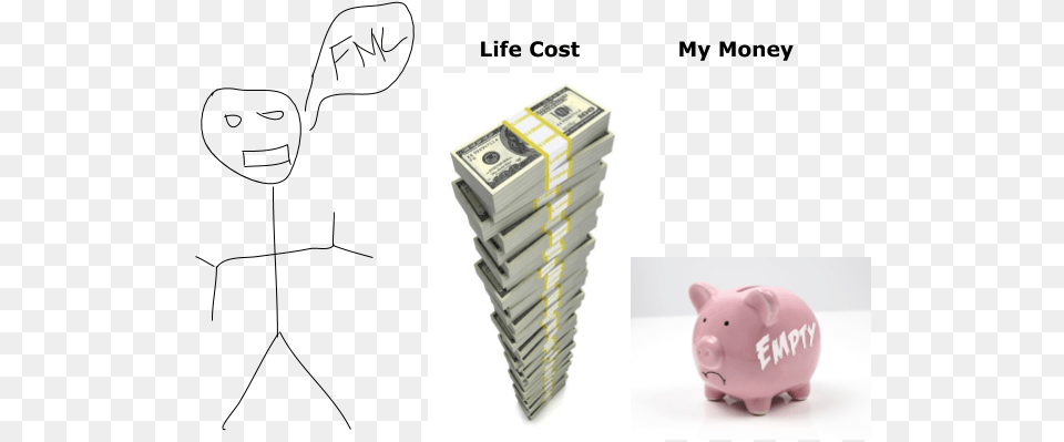 As You Can See Im Just A Normal Person Trying To Cash, Animal, Mammal, Pig, Piggy Bank Png Image