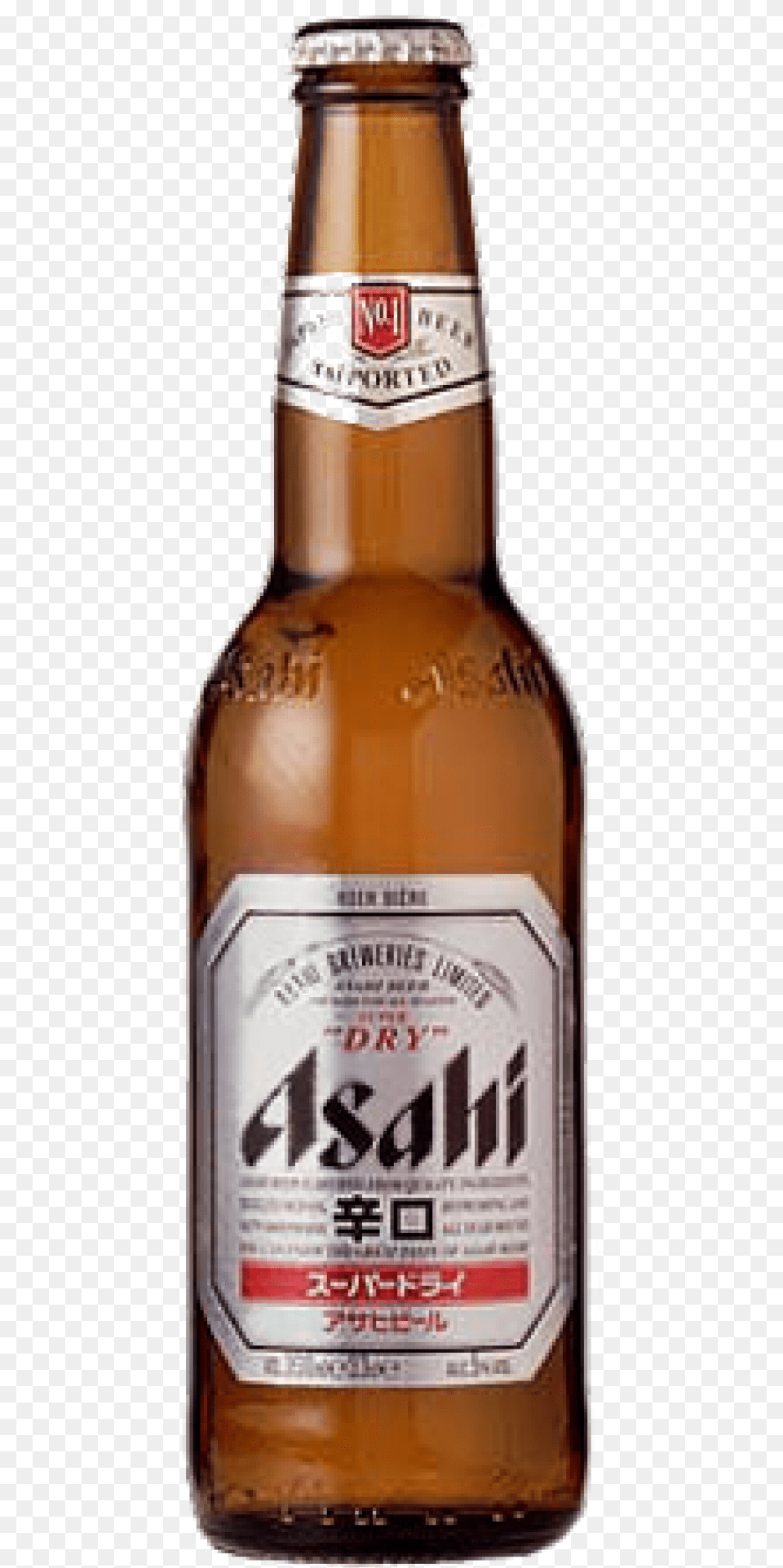 Asahi Beer, Alcohol, Beer Bottle, Beverage, Bottle Free Png