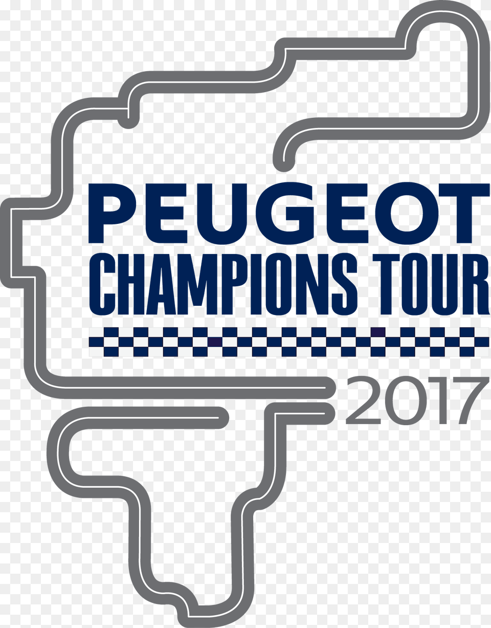 Asap Athens Designs The Peugeot Champions Tour Campaign Checkered Stripe, Text, Gas Pump, Machine, Pump Free Transparent Png