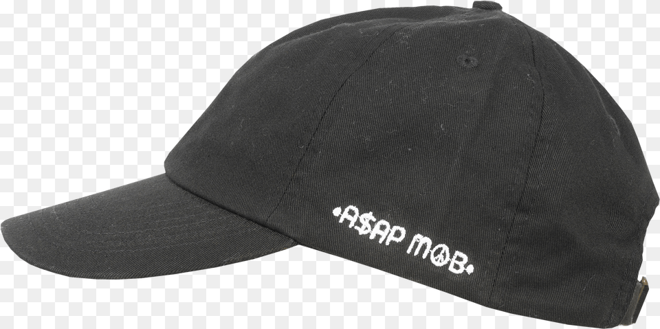 Asap Mob Money Sign Dad Hat Strapback Mens Black Rap Baseball Cap, Baseball Cap, Clothing Png Image