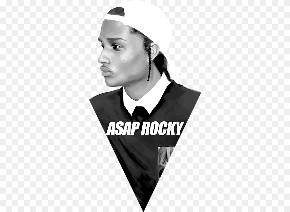 Asap Rocky Tote Bag Asap Rocky Fashion Icon, Clothing, Hat, Adult, Cap Free Transparent Png