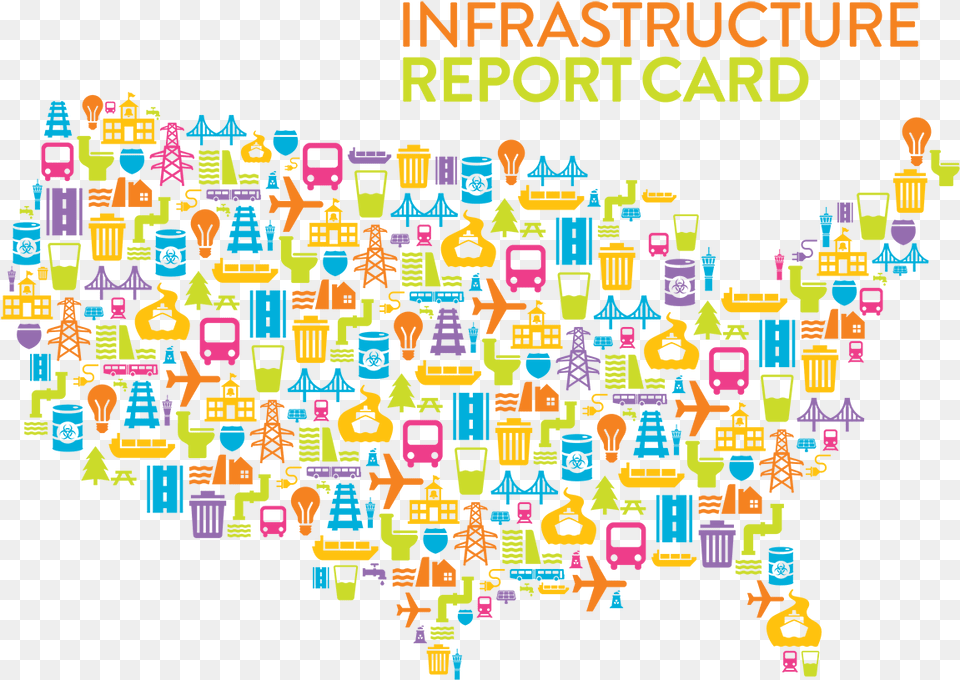 Asce Infrastructure Report Card, Art, Graphics, Pattern Png Image