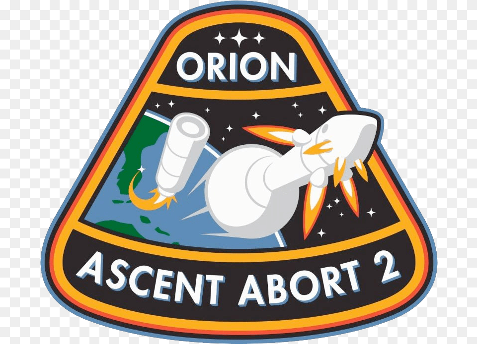 Ascent Abort 2 Artemis 1 Mission Patch, Logo, Architecture, Building, Factory Free Png Download