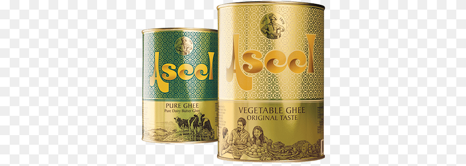 Aseel Main Cans Aseel Vegetable Ghee, Aluminium, Tin, Can, Canned Goods Free Png Download