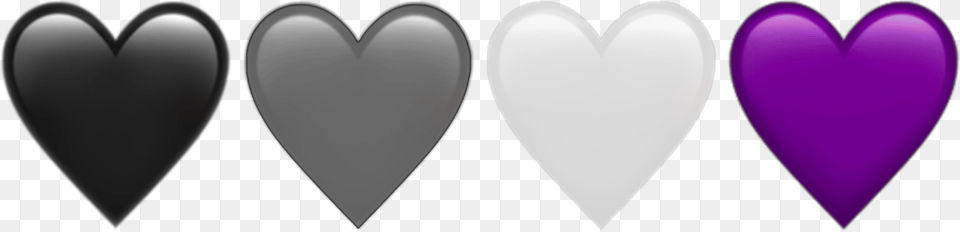 Asexual Flag Hearts Heart, Purple Png