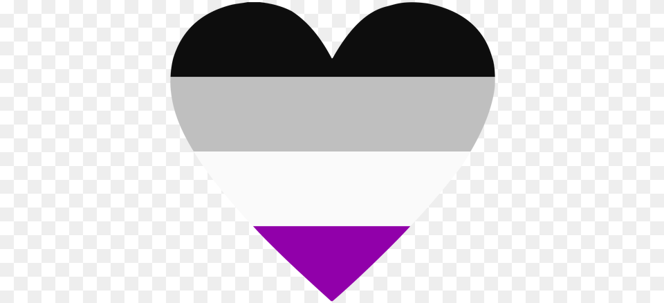 Asexual Heart Stripe Flat Transparent U0026 Svg Vector File Asexual Heart Png
