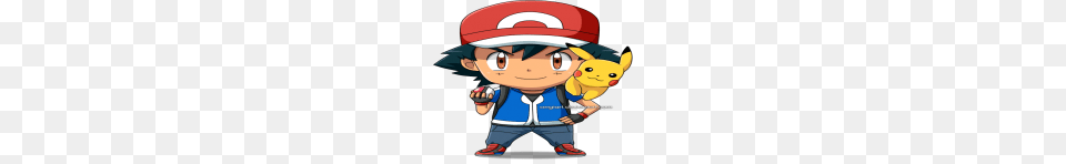 Ash And Pikachu, Book, Comics, Publication, Baby Free Png Download